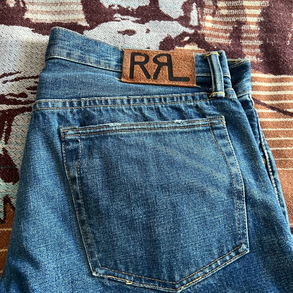 Ralph Lauren Double RL Blue Jeans